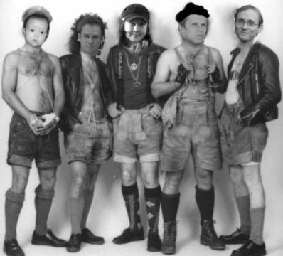 Foto týmu Bav. kozene kalhotky Foto týmu Bav. kozene kalhotky