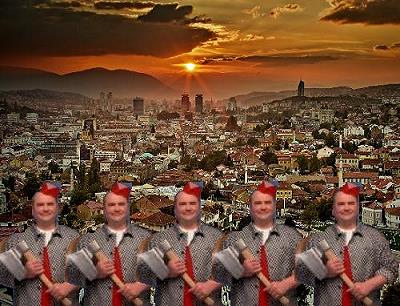 Foto týmu Sarajevští řezníci Foto týmu Sarajevští řezníci